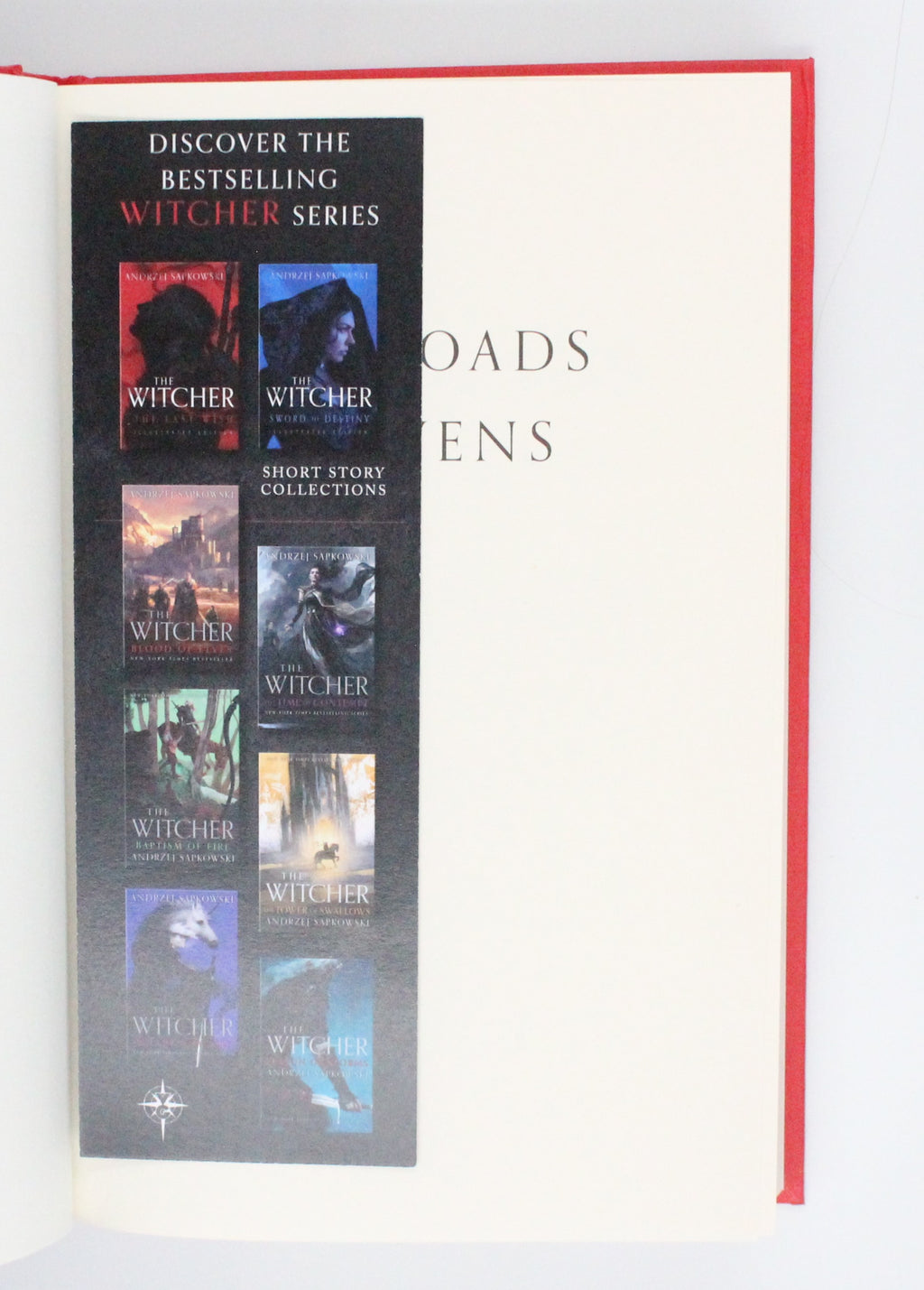 2025 The Witcher Crossroads of Ravens by Andrzej Sapkowski