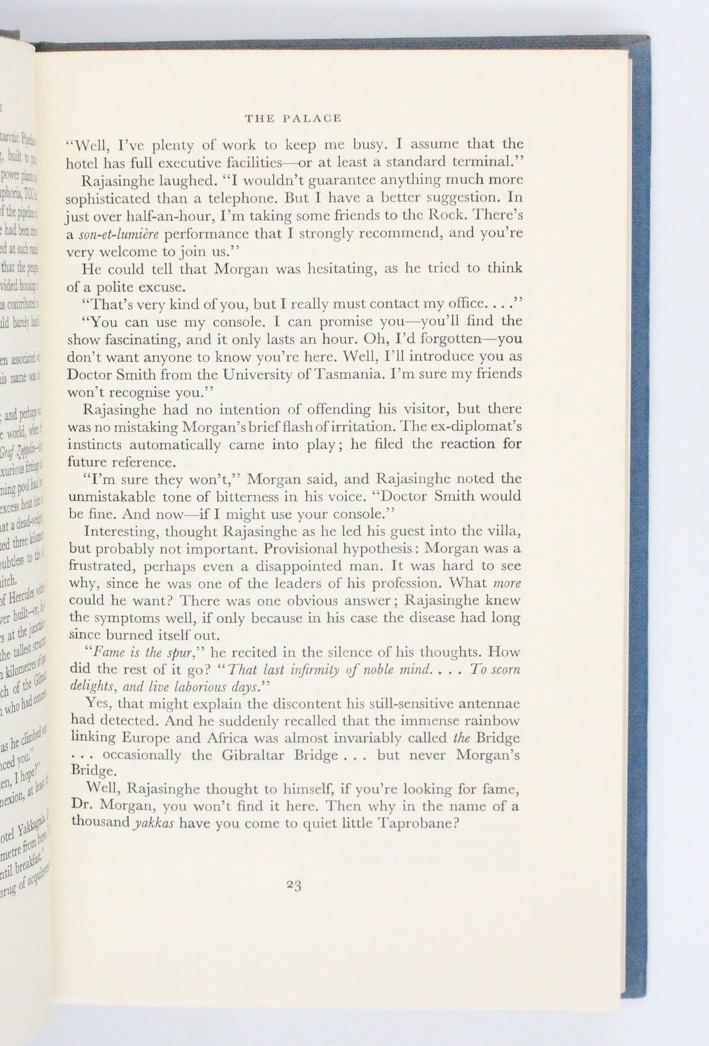1979 The Fountains of Paradise by Arthur C. Clarke