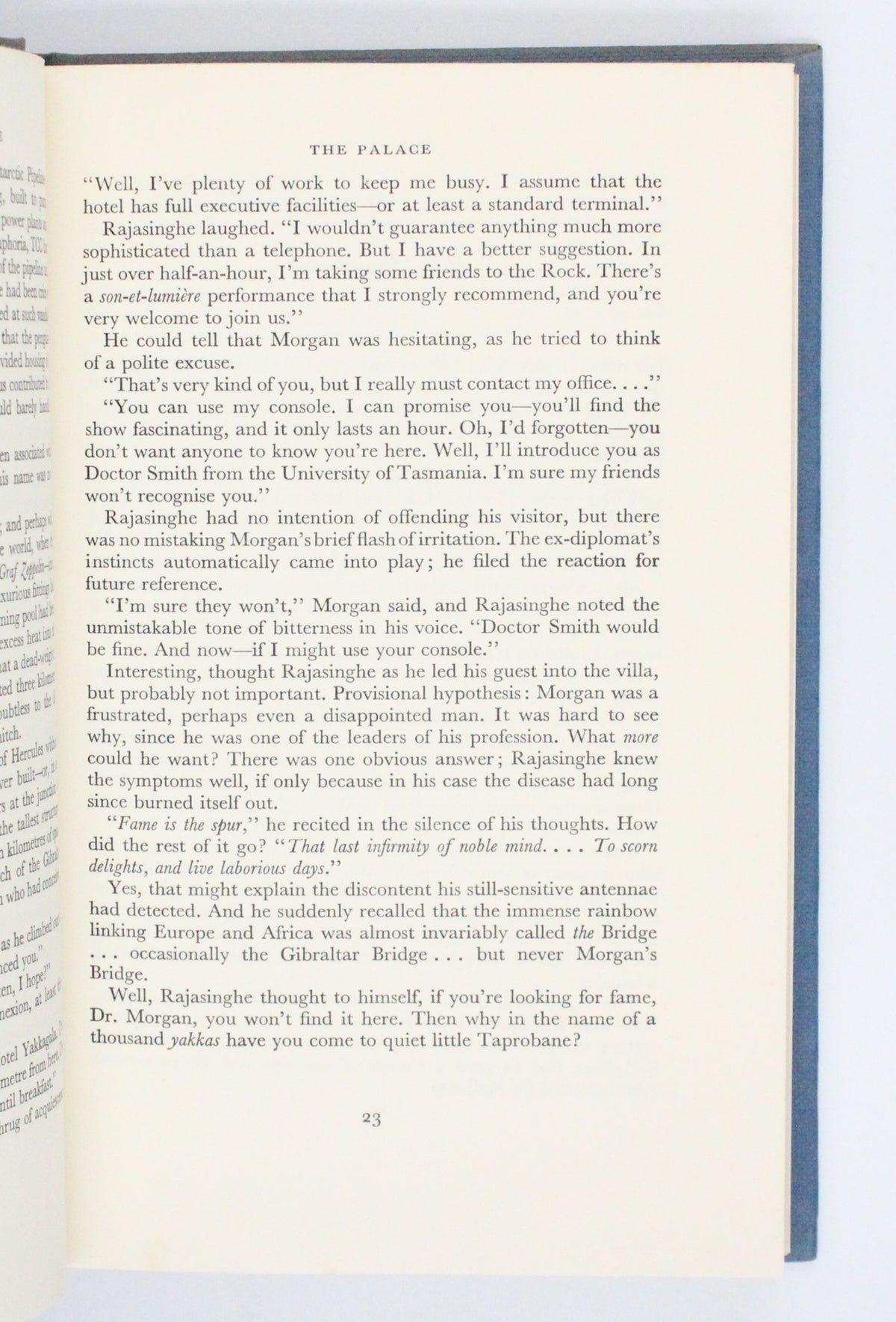 1979 The Fountains of Paradise by Arthur C. Clarke