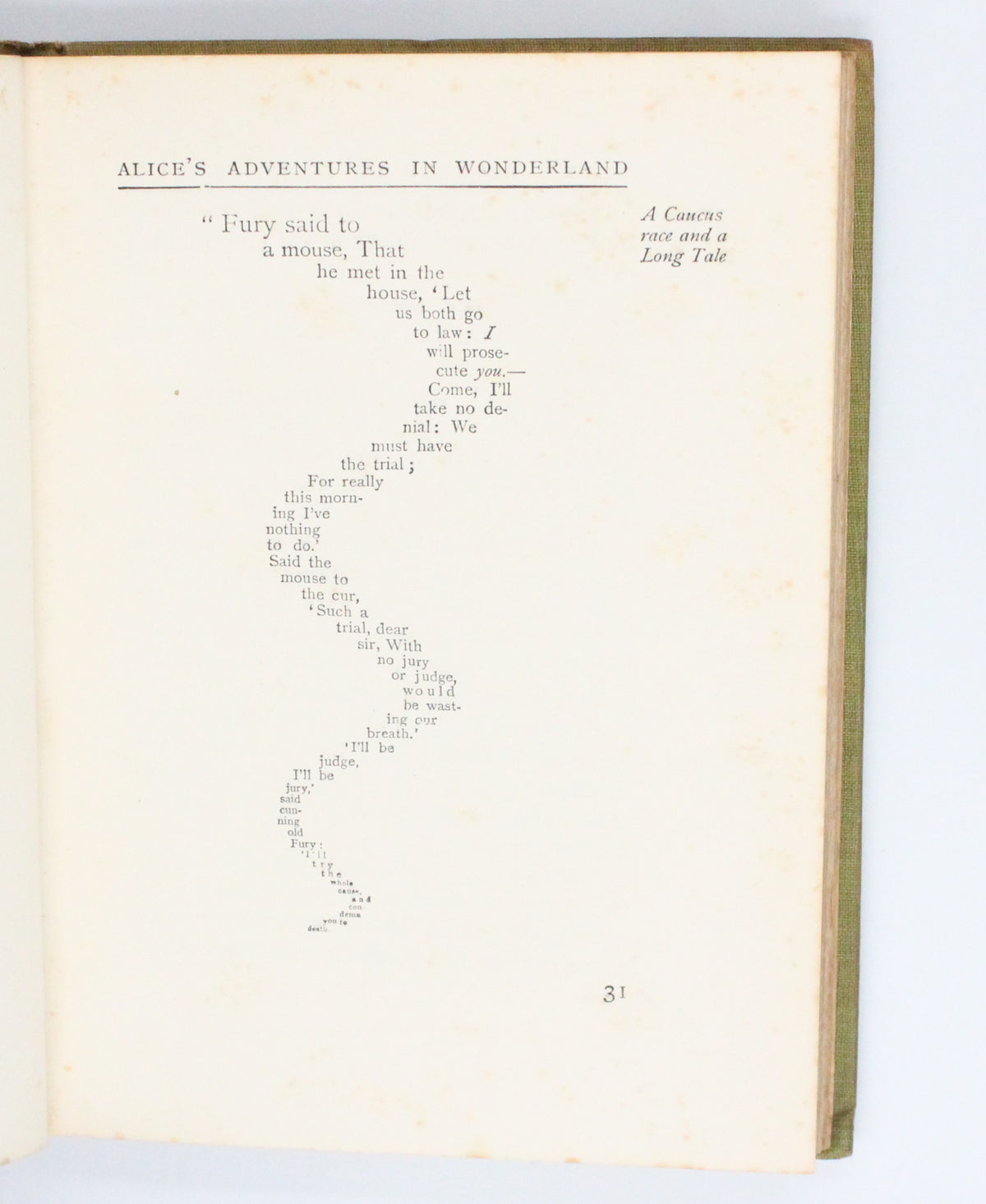 1907 Alice’s Adventures in Wonderland by Lewis Carroll [Arthur Rackham illus.]