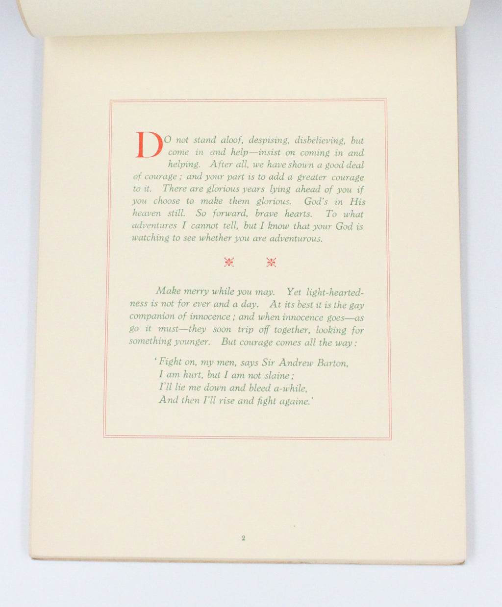 1935 J. M. Barrie Calendar by J. M. Barrie