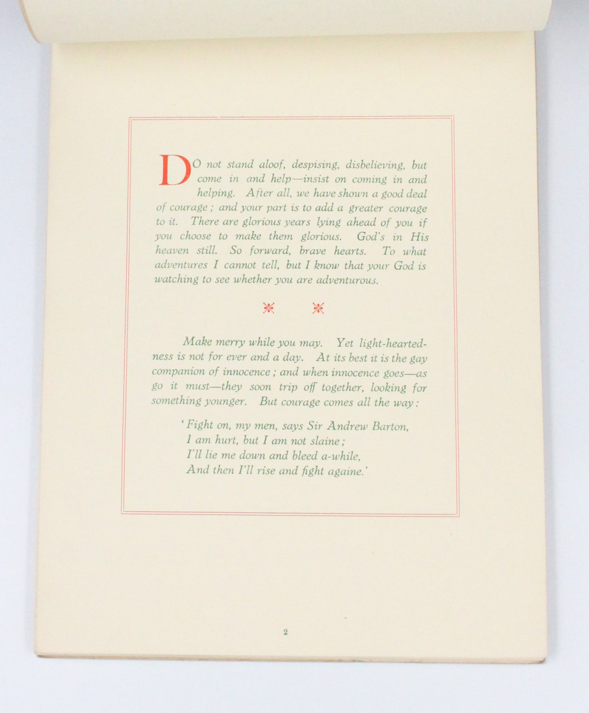 1935 J. M. Barrie Calendar by J. M. Barrie