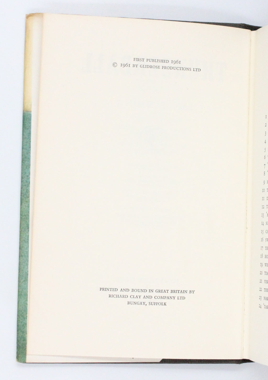 1961 Thunderball by Ian Fleming