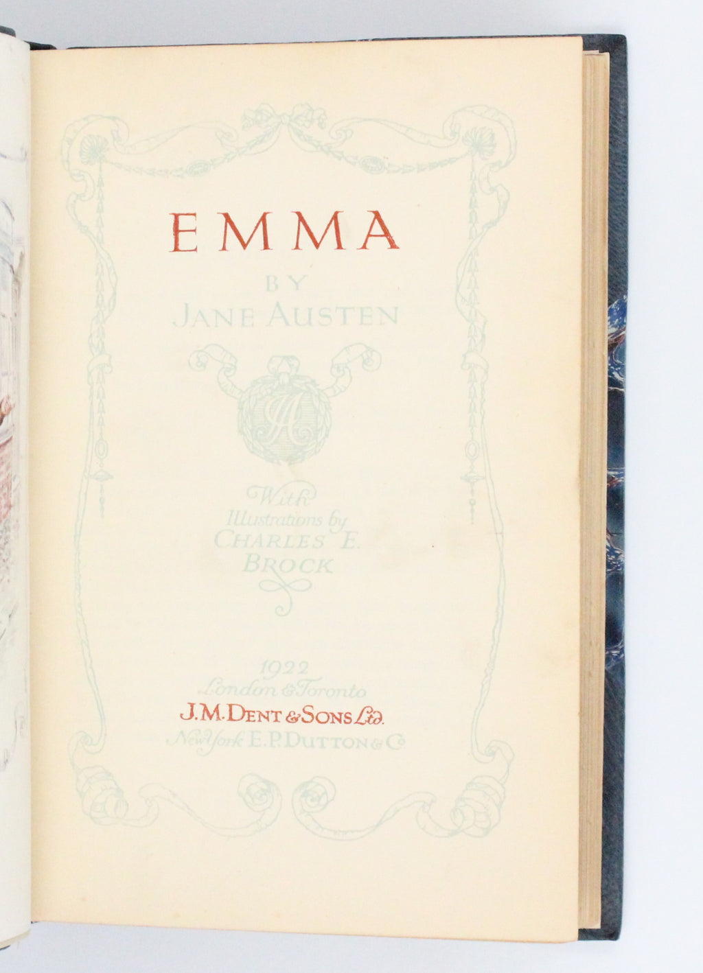 1922 Emma by Jane Austen