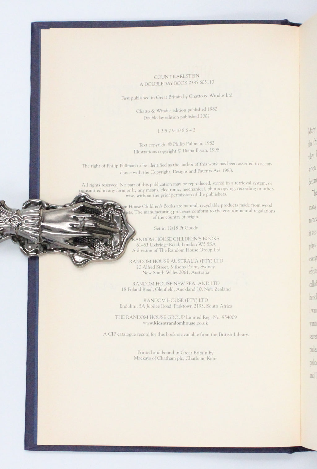 2002 Count Karlstein by Philip Pullman