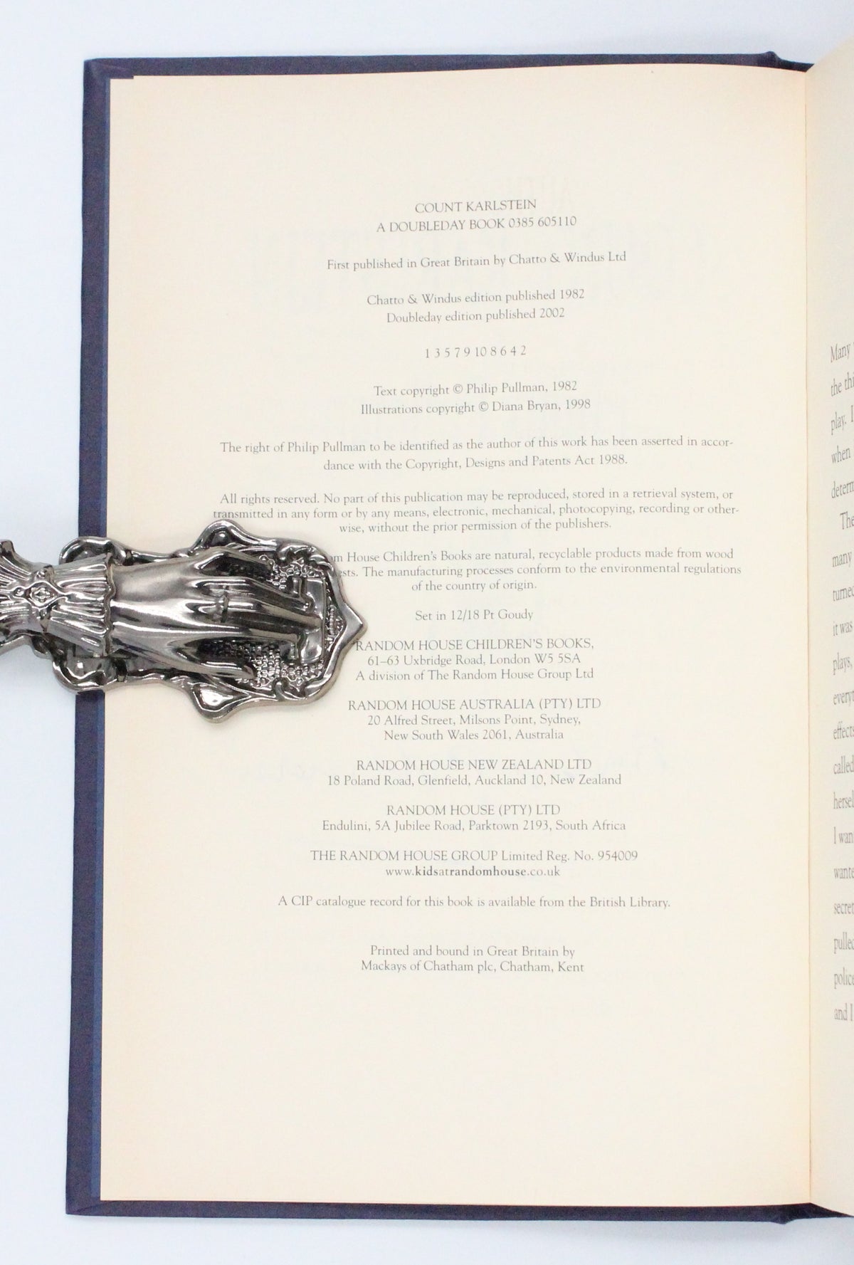 2002 Count Karlstein by Philip Pullman