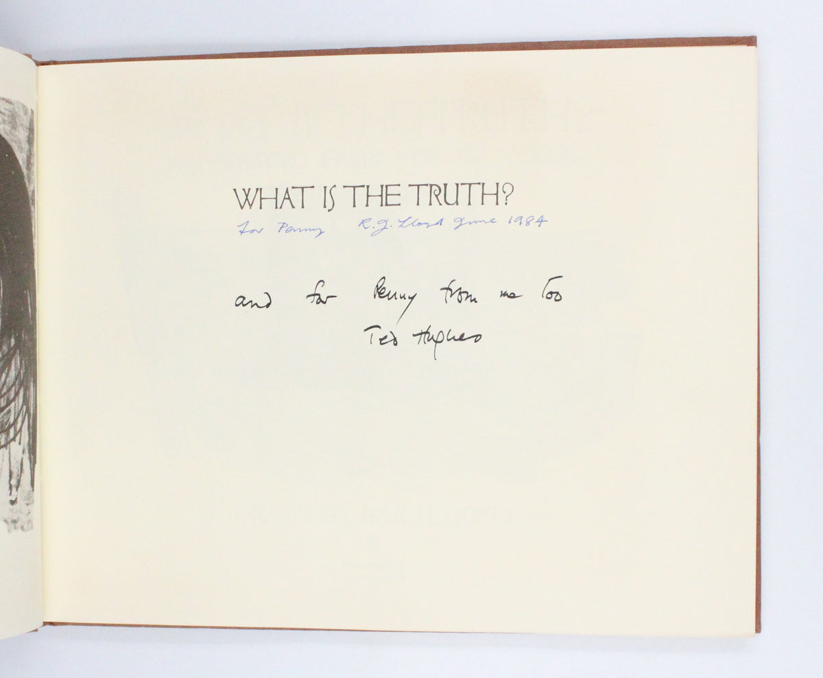 What Is The Truth? by Ted Hughes [R. J. Lloyd illus.]