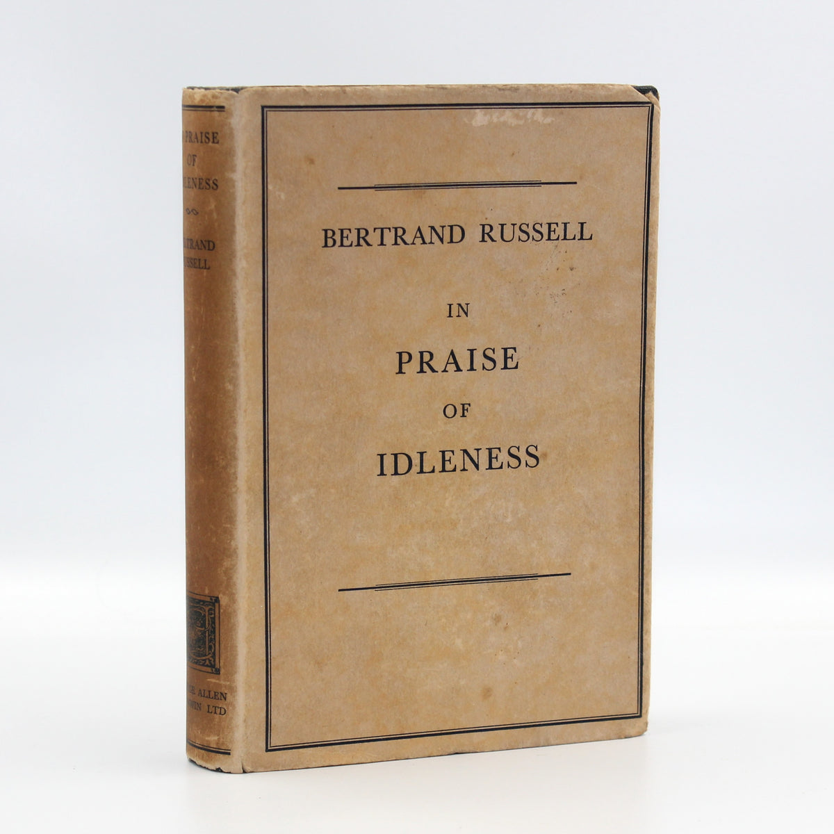 1935 In Praise of Idleness and Other Essays by Bertrand Russell