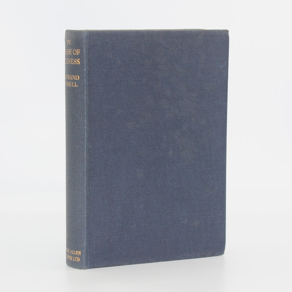 1935 In Praise of Idleness and Other Essays by Bertrand Russell