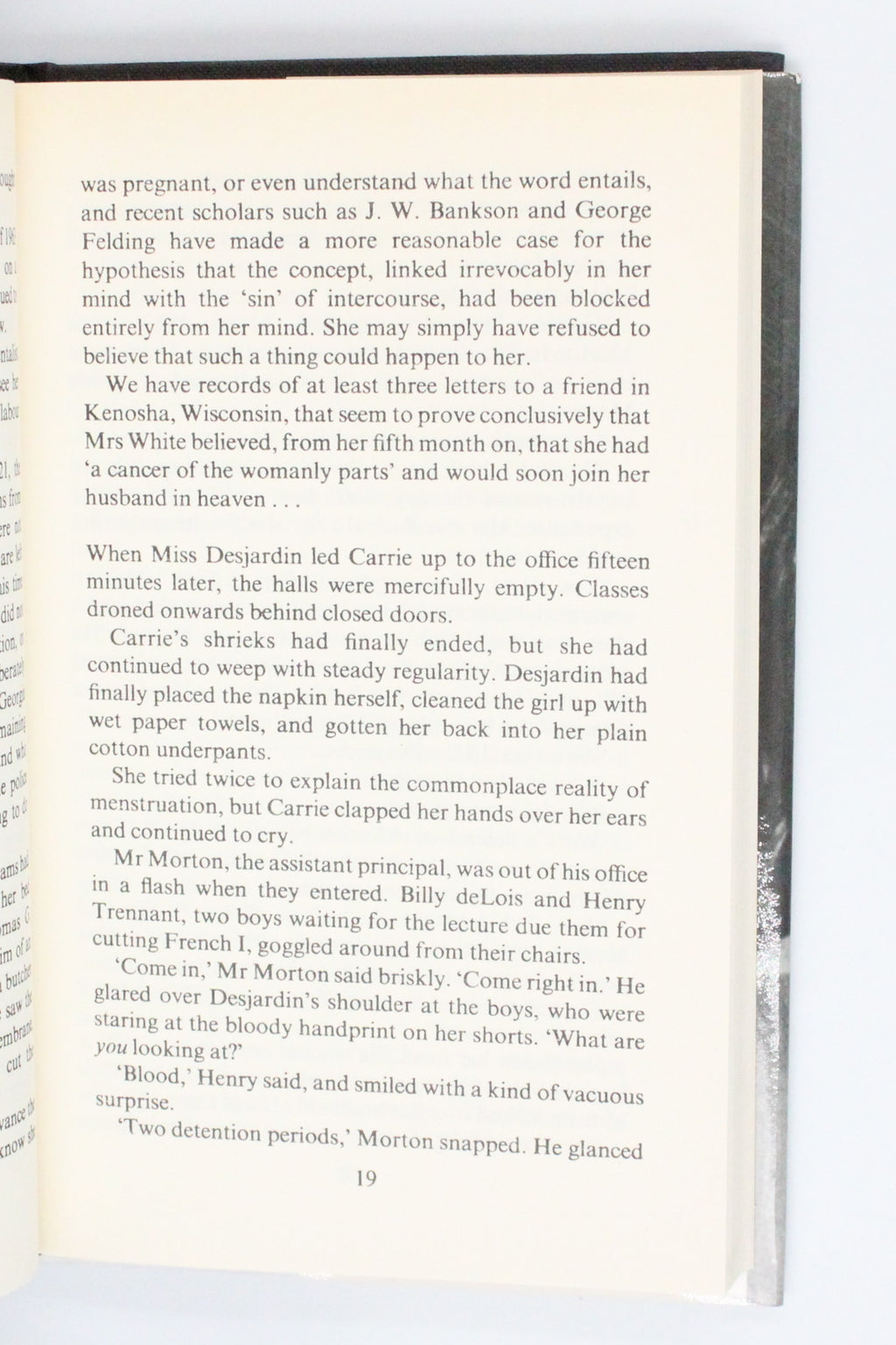 1992 Carrie by Stephen King