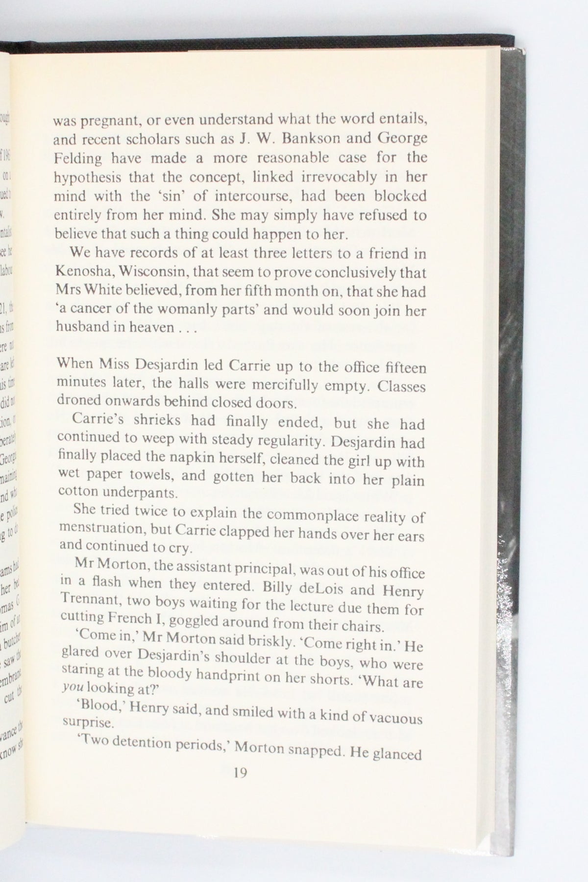 1992 Carrie by Stephen King