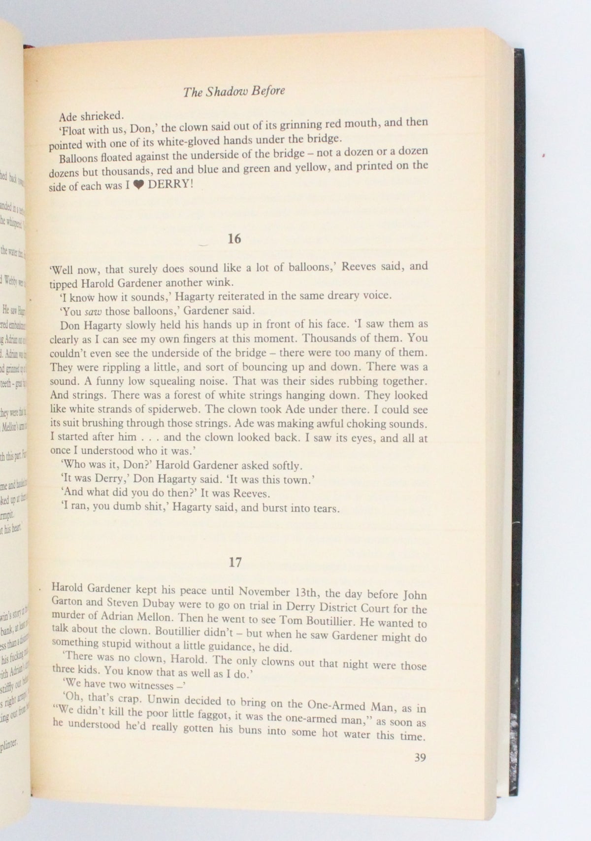 1986 It by Stephen King