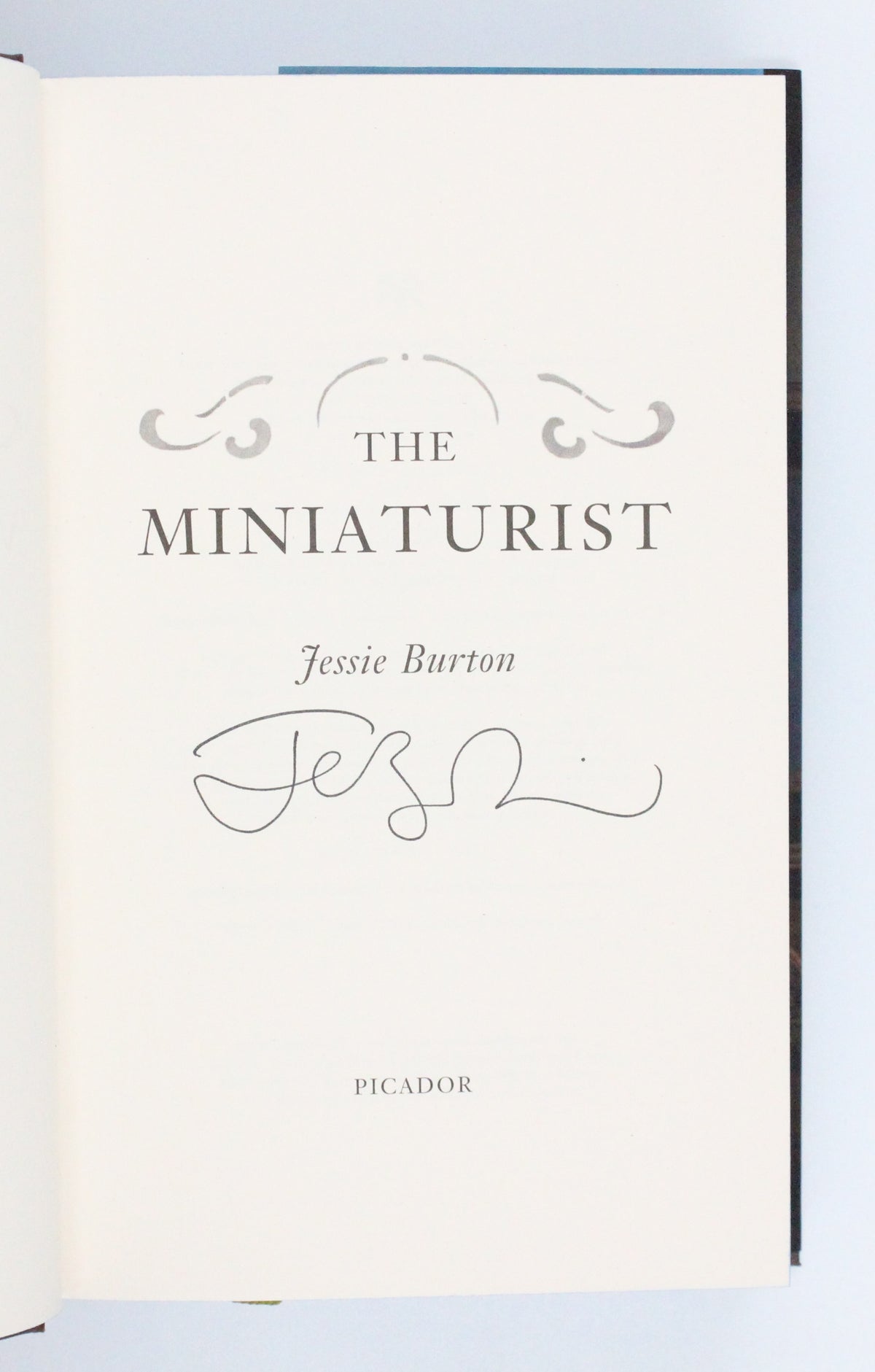 2014 The Miniaturist by Jessie Burton
