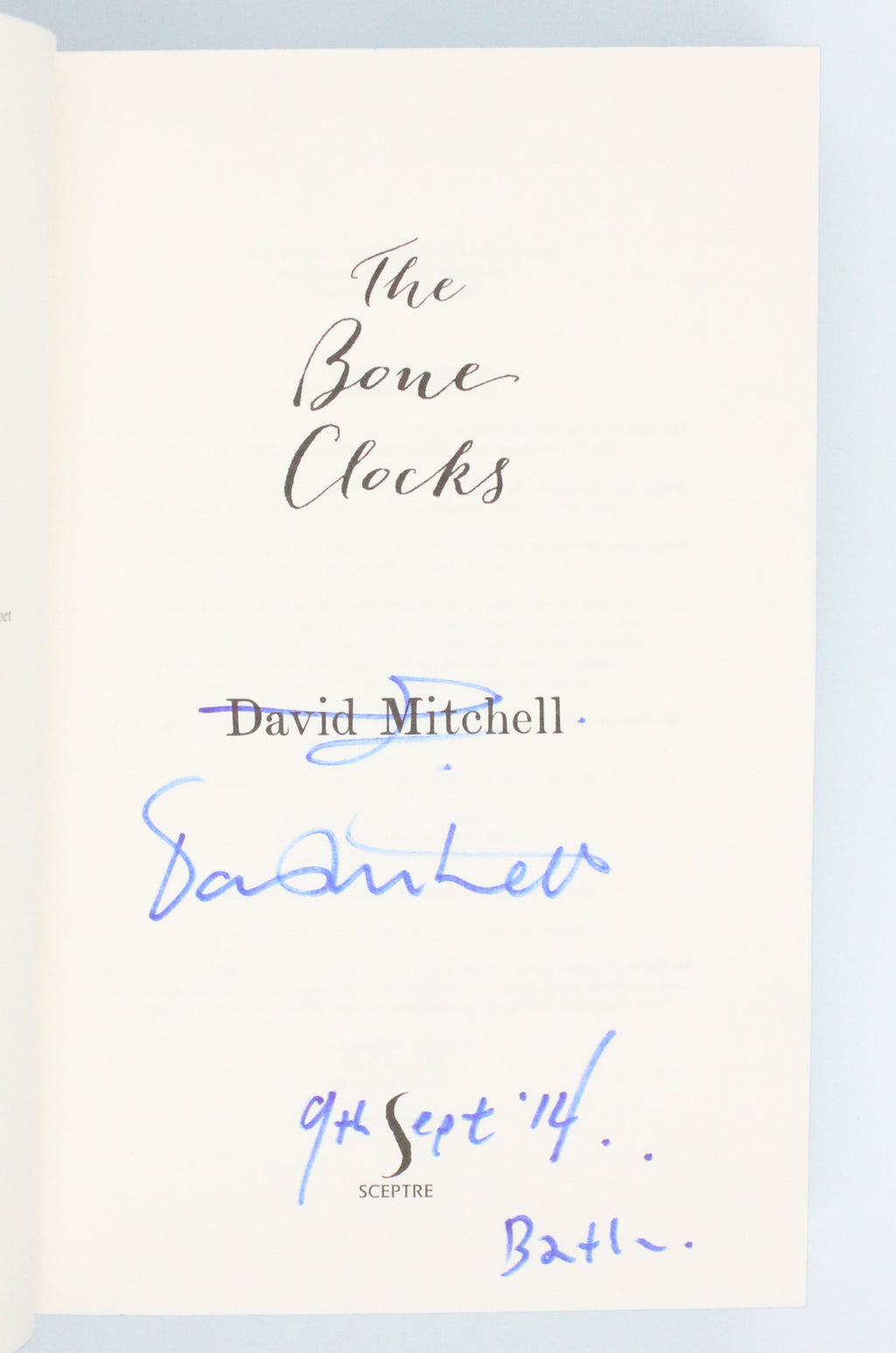 2014 The Bone Clocks by David Mitchell
