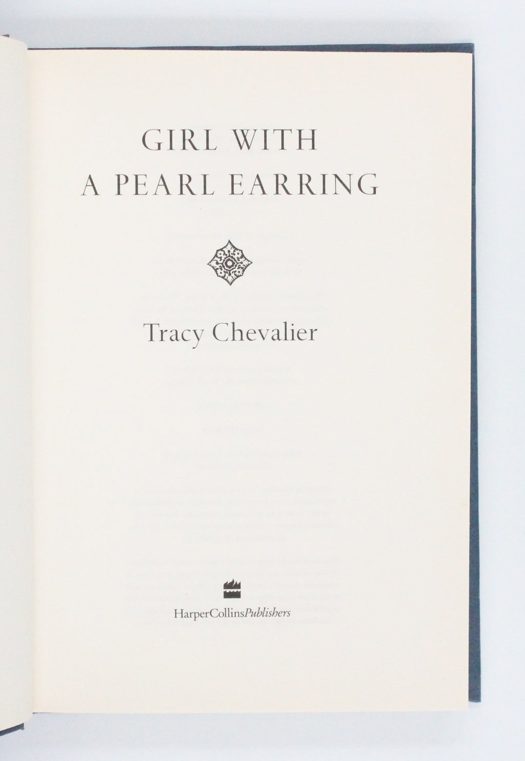 2005 Girl With a Pearl Earring by Tracy Chevalier
